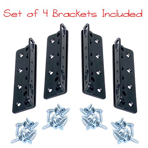 corner brackets for metal bed frames|no mortise bed rail brackets.